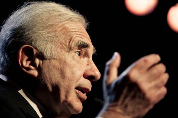 Carl C. Icahn, the billionaire activist investor.