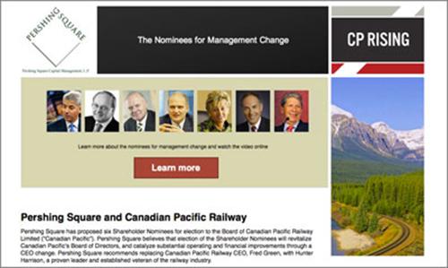Description: CP Rising homepage